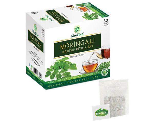 شاي المورينجا كيس مغلف 30 قطعة