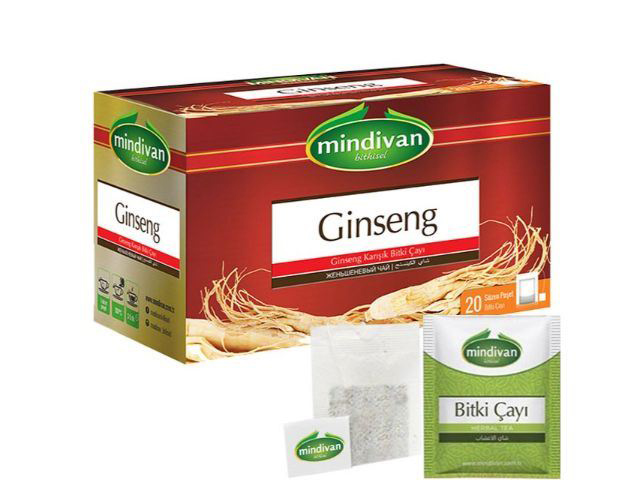 شاي الجينسنغ 20 ق شاي عشبي